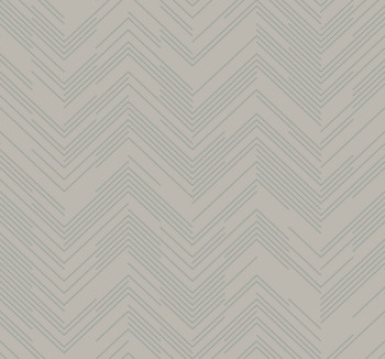Sivo-strieborná geometrická vliesová tapeta, MD7227, Modern Metals, York