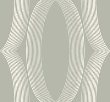 Sivá vliesová tapeta s geometrickým vzorom, EV3983, Candice Olson Casual Elegance, York