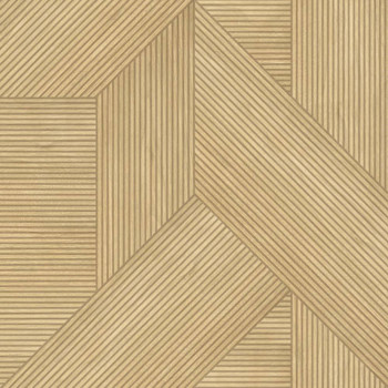 Béžová geometrická vliesová tapeta, imitácia obkladu, RE25181, Reflect, Decoprint