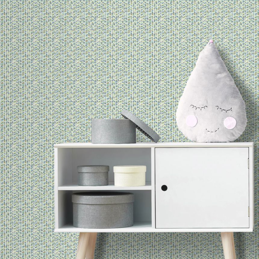 Geometrická vliesová tapeta na stenu, MG56693, Mika,  ICH Wallcoverings