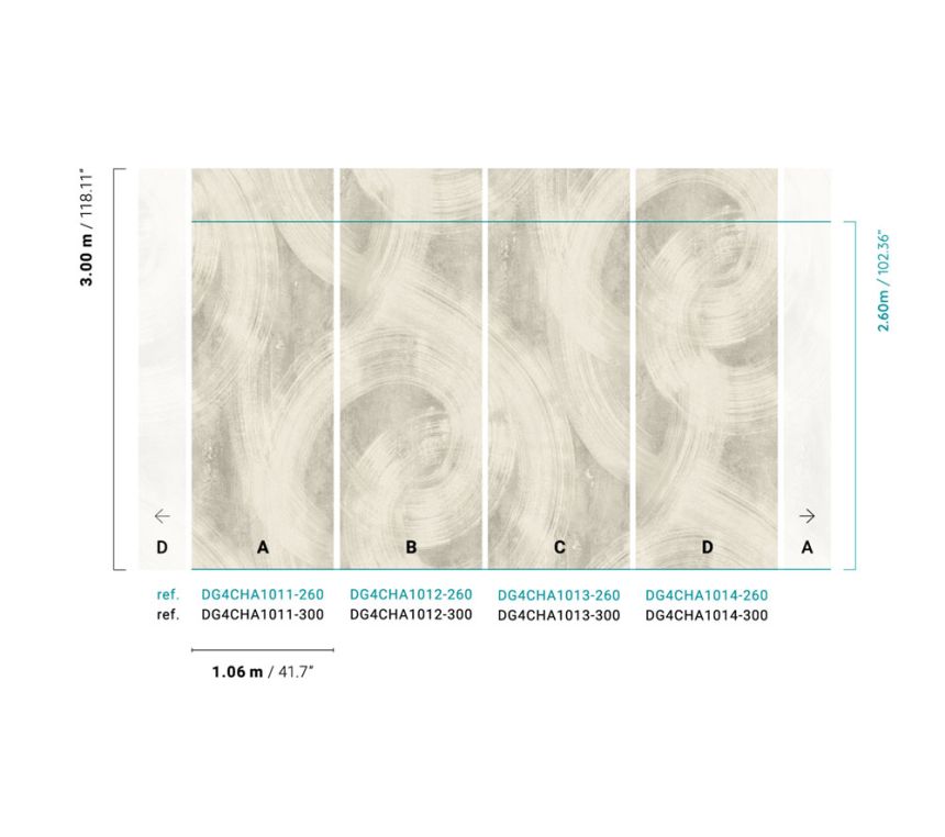 Sivá vliesová fototapeta na stenu, štuk, stierka, DG4CHA1011-300, Wall Designs IV, Khroma by Masureel