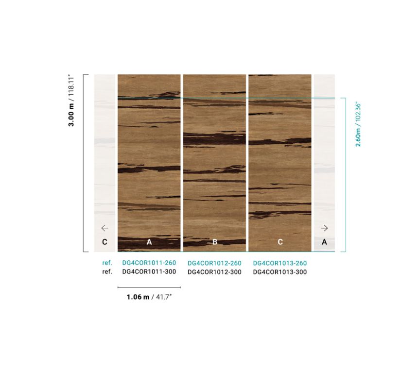 Vliesová fototapeta na stenu, Korok, DG4COR1012-260, Wall Designs IV, Khroma by Masureel
