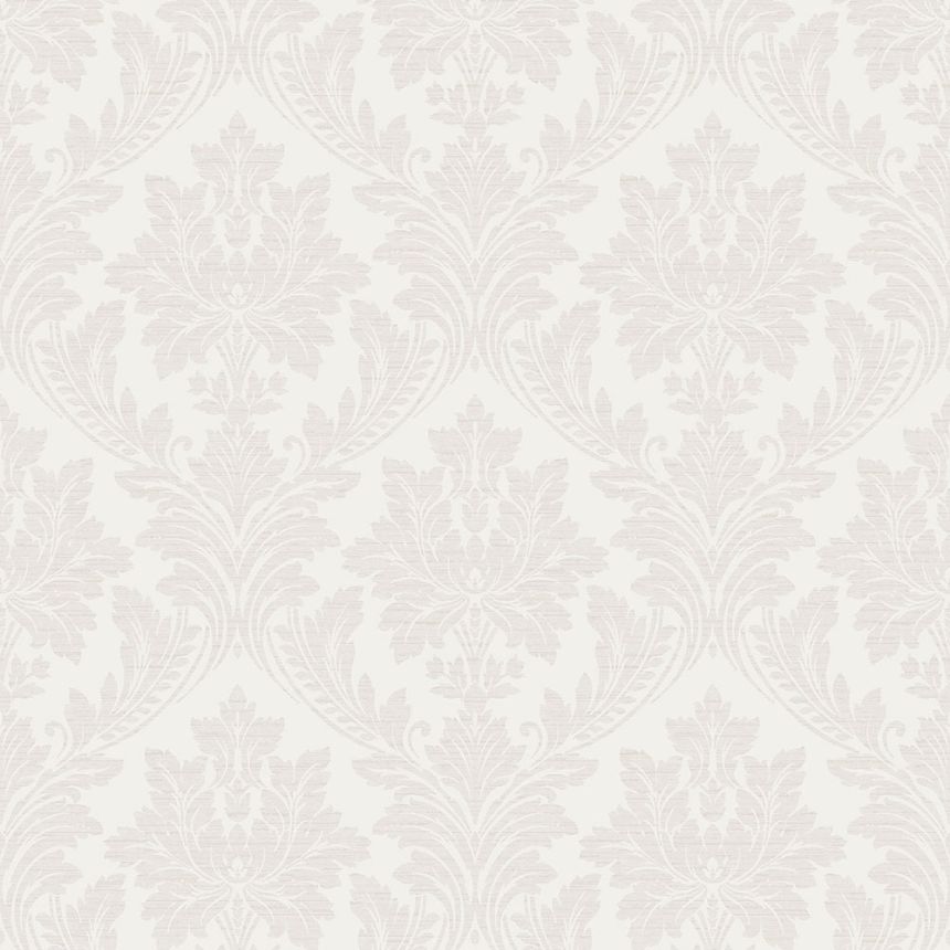 Bielo-krémová zámocká vliesová tapeta na stenu, A65401, Vavex 2026
