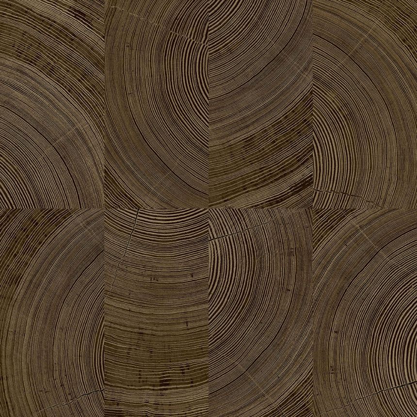 Hnedá vliesová tapeta, imitácia dreveného obkladu, A69103, Vavex 2026
